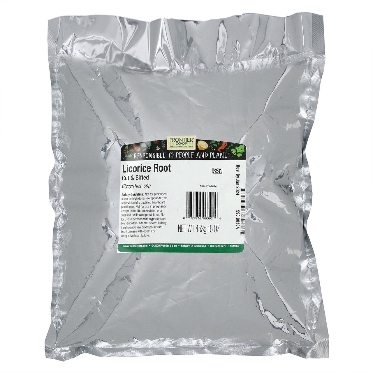 Frontier Licorice Root C/S (1x1LB )