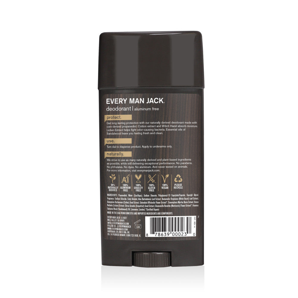 EMJ DEODORANT SNDLWOOD ( 1 X 3 OZ   )