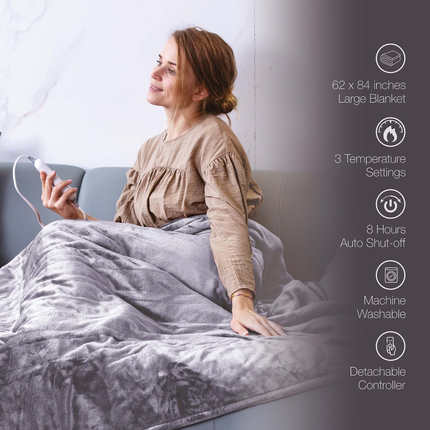 🌟 Father's and Mother's Day Ultimate Relaxation Bundle: Heated Blankets, Massagers & More! 🌟