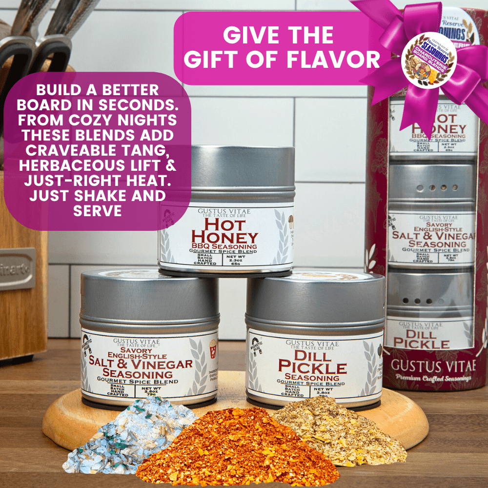 Charcuterie Board Blends: House Favorite Seasonings  | Gift Pack Set of 3