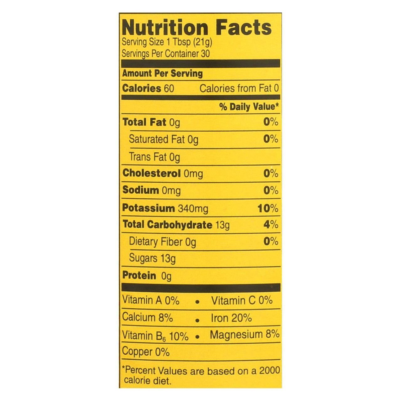 Plantation Organic Blackstrap Molasses (12x15 Oz)