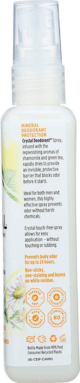 Crystal Essence Mineral Chamomile Deodorant Body Spray (1x4 Oz)