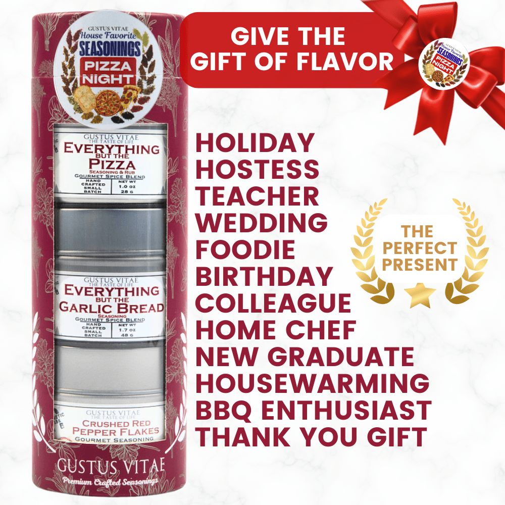 Pizza Night House Favorite Seasonings | Gift Pack Set of 3