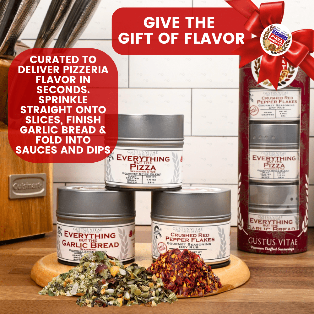 Pizza Night House Favorite Seasonings | Gift Pack Set of 3